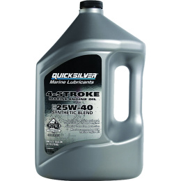 Масло 25W40 4л Quicksilver Verado Synthetic Blend синт (8M0086227)